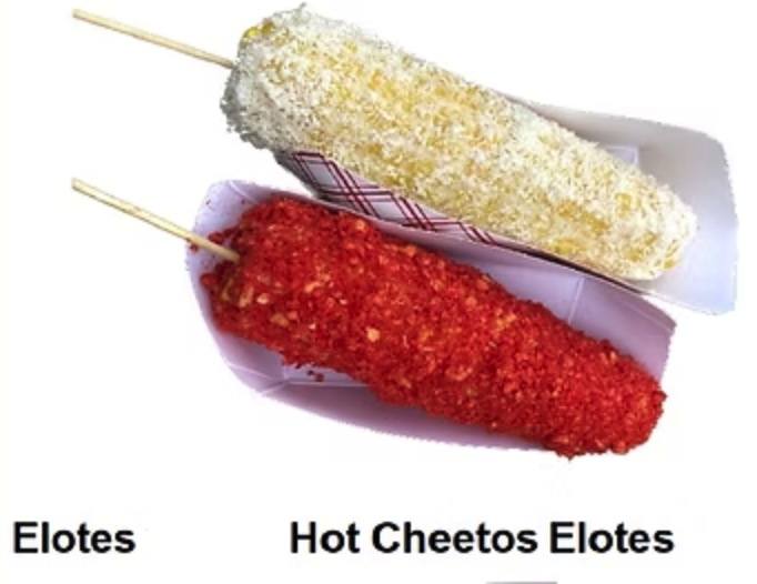 Hot Cheetos Elotes